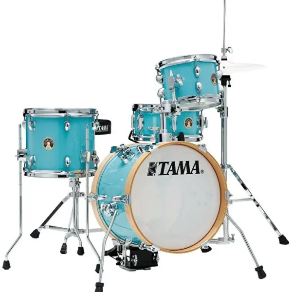 TAMA LJK44H4-AQB - Club-JAM Flyer 4 Parça (14B/8T/10F/10S) Aksamlı Akustik Davul Seti